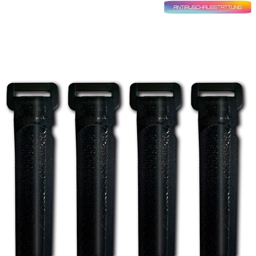 Foto de Unleazhed 4 Gomas de Recambio para Guardabarros M02 - Negro