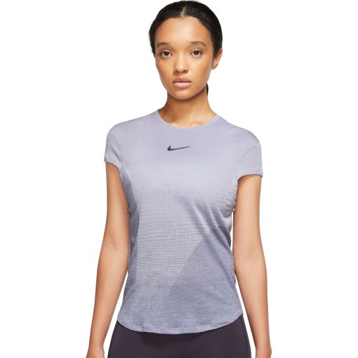 Foto de Nike Camiseta de correr Mujer - Dri-FIT Miler Run Division - oxygen purple/indigo haze DX0199-536
