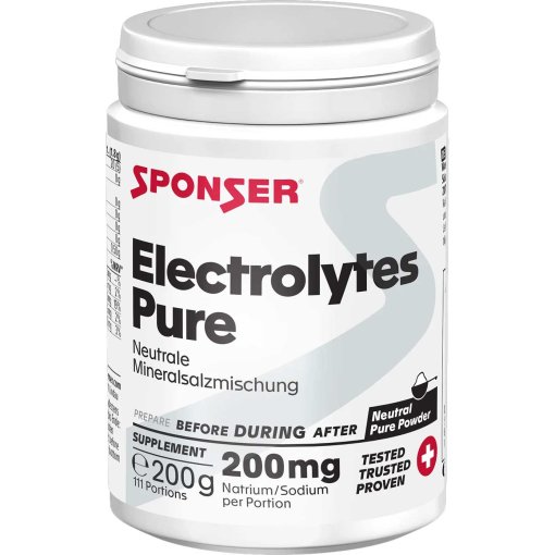 Productfoto van SPONSER Electrolytes Pure - Voedingssupplement - 200g