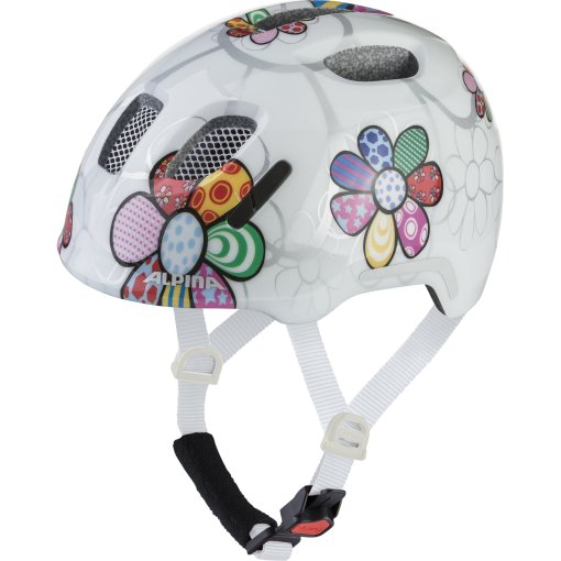 Kuva tuotteesta Alpina Ximo 2 Flash Lasten kypärä - white flower gloss