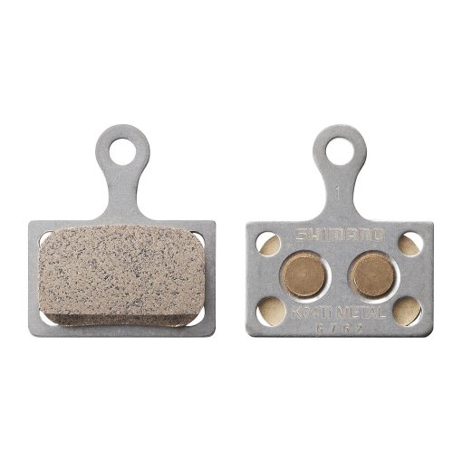 Shimano J04C Metal Disc Brake Pads With ICE Tech Cooling Fins – 2 Pairs (XTR, XT, SLX)