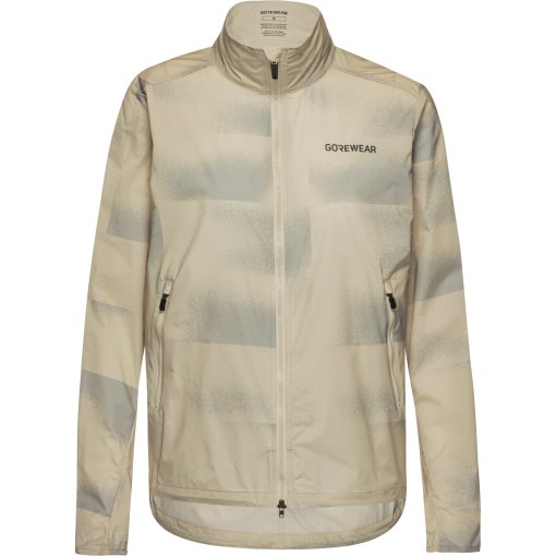 Picture of GOREWEAR Concurve Cloud Windbreaker Women - mosaic_tech beige / lab gray BGBF