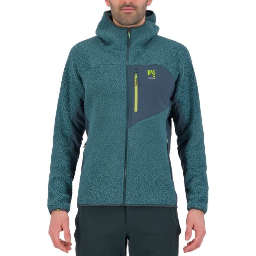 Produktbild von Karpos 80&#039;s Fleece-Kapuzenjacke Herren - balsam/forest