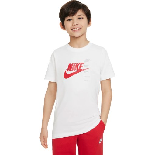Produktbild von Nike Sportswear Standard Issue T-Shirt für ältere Kinder - weiß FN7713-100