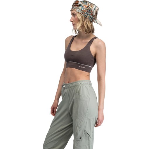 Picture of Bergans Vega Light Support Wool Bra Women - hot cocoa