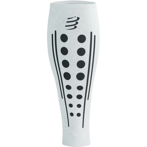 Picture of Compressport R2 Aero 2.0 Compression Calf Sleeves - white/black