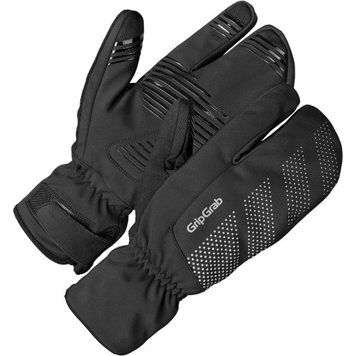 Foto de GripGrab Guantes Cortavientos - RIDE Deep Winter Lobster - Negro