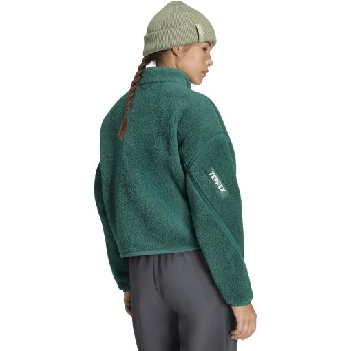 adidas TERREX Multi Fleece Pullover Women - collegiate green
