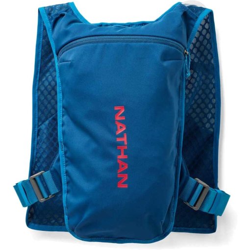 Foto van Nathan Sports Quick Start 3.0 Hydratatievest - 3L - Sailor Blue/Ribbon Red