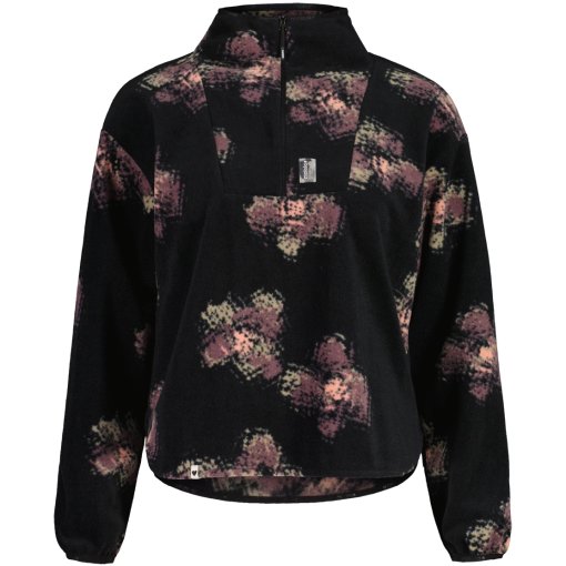 Photo produit de Maloja MeltinaM. Printed Mountain Polo en polaire pour femmes - deep black joy 1244