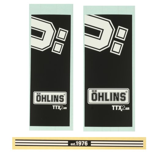 Productfoto van ÖHLINS TTX2Air m.2 Sticker Kit - wit