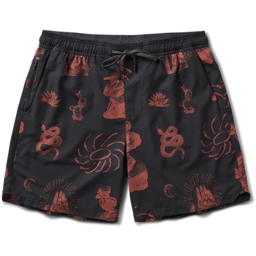 Photo produit de Roark Serrano 7&quot; Short running pour hommes - Onyx