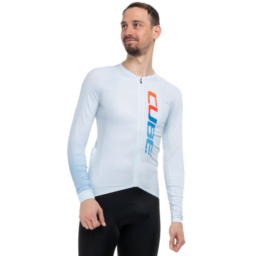 Foto de CUBE Maillot de Manga Larga con Protección UV Hombre - Road/XC Teamline - azul