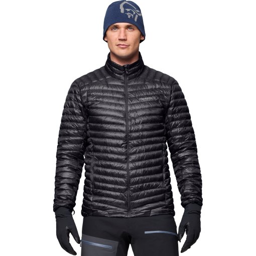 Foto de Norrona Plumífero Chaqueta Hombre - trollveggen down800 Super Light - Caviar Black