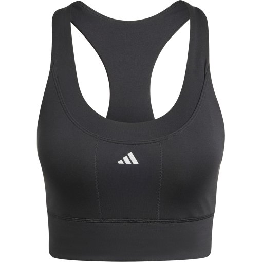 Foto de adidas Sujetador deportivo de sujeción media Mujer - Run Pocket - Copa C-D - negro IX1553