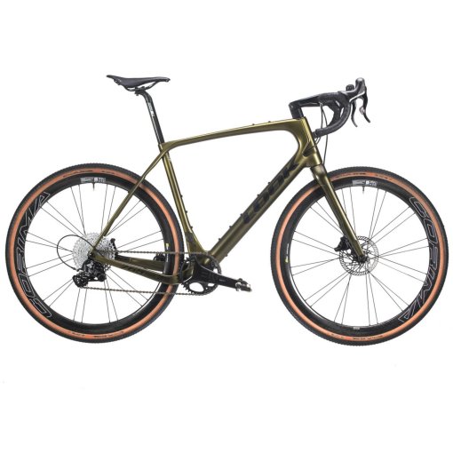 Picture of LOOK 765 RS Ekar / Corima Essentia 40 - Carbon Gravel Bike - 2026 - metallic hope green satin