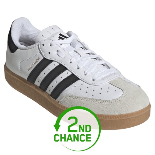 Image of adidas Velosamba Leather Cycling Shoes Men - cloud white/core black/gold metal JQ9176 - 2nd Choice