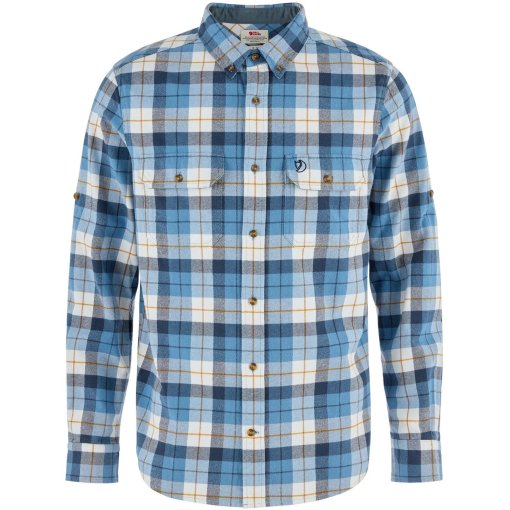 Kuva tuotteesta Fjällräven Singi Heavy Flanellipaita Mies - dawn blue/eggshell