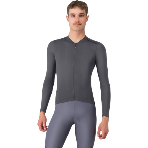 Photo produit de Castelli Espresso 2 Maillot à manches longues pour hommes - smoky grey 021