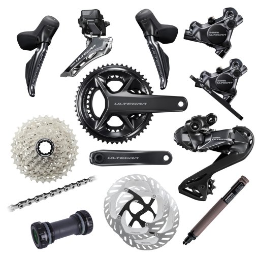 Picture of Shimano Ultegra R8100 Groupset - Di2 | 2x12-speed | 160/140 - 50/34 | 175 mm | 11-34 - Special Offer