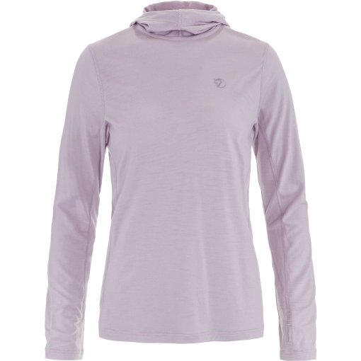 Photo produit de Fjällräven Abisko Wool Sweat à capuche pour femmes - lavender mist