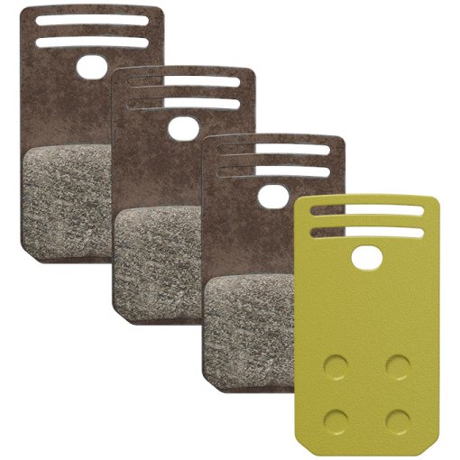 Picture of Magura MDP 13 Brake Pads - gold/yellow
