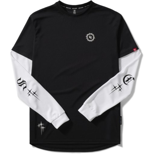 Foto de Loose Riders Maillot de Manga Larga Hombre - Nine Lives - C/S TW White