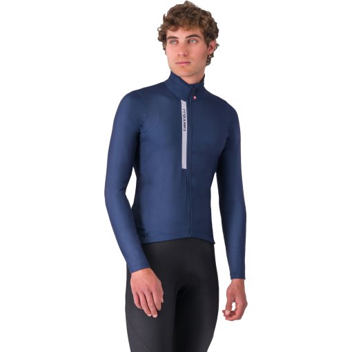 Immagine prodotto da Castelli Maglia Termica a Maniche Lunghe Uomo - Entrata - belgian blue/silver grey 424