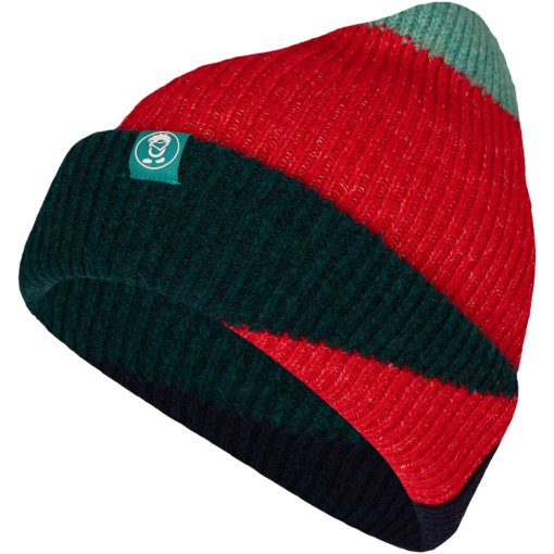 Produktbild von Trollkids Lifjell Mütze Kinder - Navy/Chili Red/Midnight Petrol