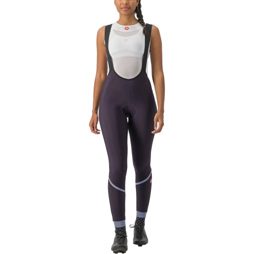 Foto de Castelli Culotte con Tirantes Ciclismo Mujer - Velocissima DT - dark night shade/silver reflex 513