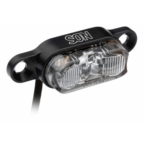 Immagine prodotto da SON Rear Light DC for Pedelecs - Carrier Mounting - DC 6-12V - black / clear