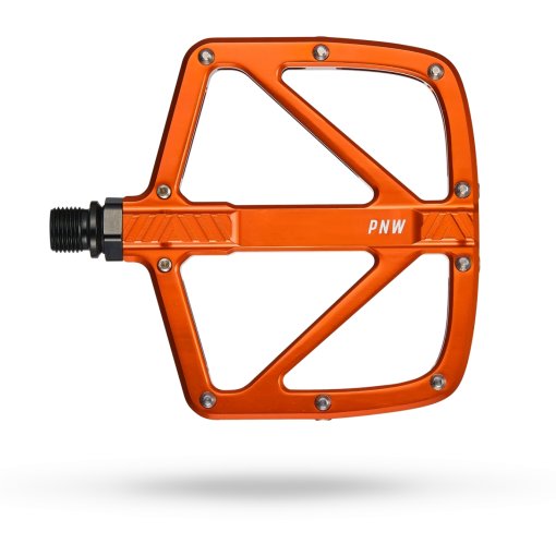 Foto de PNW Components Pedales de Plataforma MTB - Loam Gen 2 - blood orange