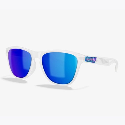 Picture of Supacaz Cazual Glasses - Arctic | Maui Blue Refractor Lens