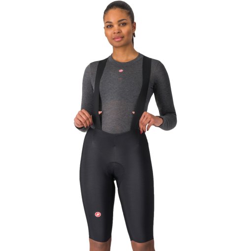 Immagine prodotto da Castelli Salopette Ciclismo Corta Termico Donna - Omloop DT - nero 010