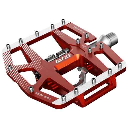 Picture of Tatze TWO-FACE² Combi Pedals - red