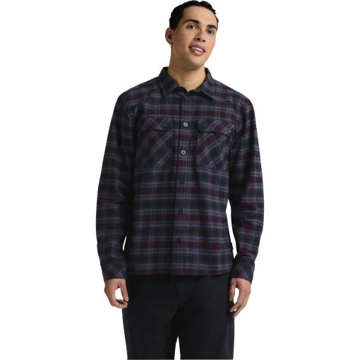 Foto de Jack Wolfskin Camisa de Franela Hombre - Baja - CHECK dark navy
