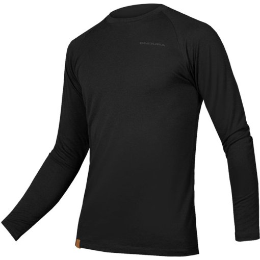 Immagine prodotto da Endura Abbigliamento Intimo a Maniche Lunghe Uomo - BaaBaa Blend - nero