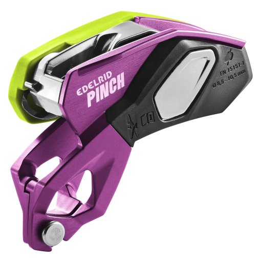 Slika izdelka Edelrid Pinch Belay Device - violet-oasis