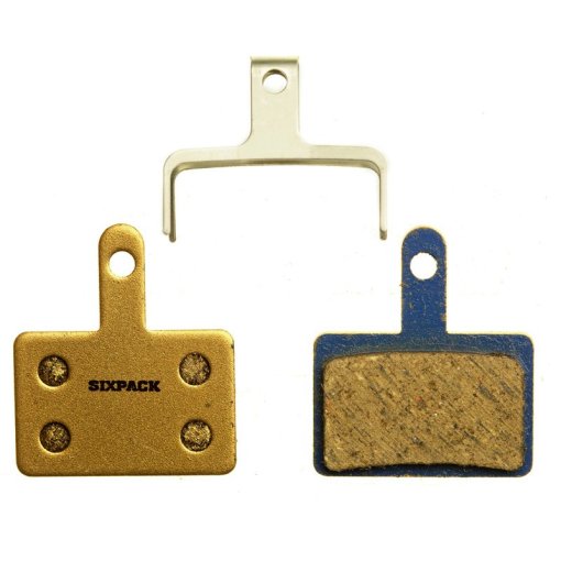 Produktbild von Sixpack Disc Bremsbeläge für Shimano Deore M525/Tektro Auriga Comp - semi-metallic