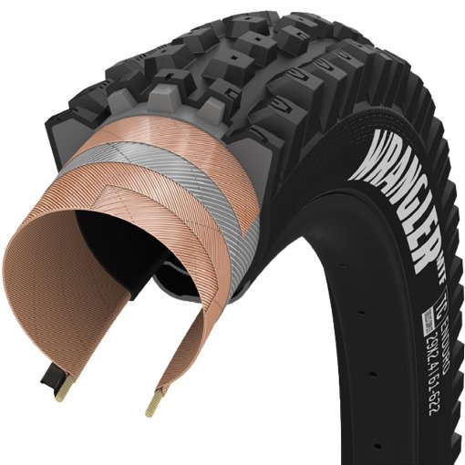 Picture of Goodyear Wrangler MTF - Enduro - Tubeless Complete - Folding Tire - 29x2.40&quot; - black