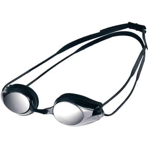 Foto de arena Gafas Natación - Tracks Mirror - Smoke Silver/Negro
