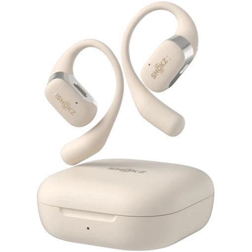 SHOKZ OPENFIT AIR ホワイト SHOKZ OpenFit Air - Bluetooth Earphones, True Wireless