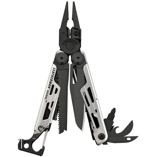Foto de Leatherman Herramienta Multifunción - Signal - Black &amp; Silver