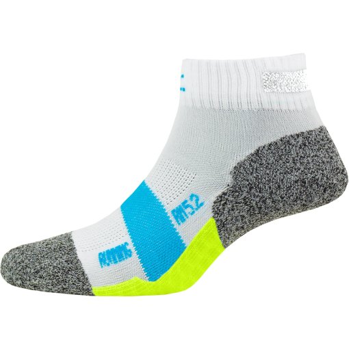 Produktbild von P.A.C. Original RN 5.2 Running Reflective Pro Short Socken Damen - White/Cyan