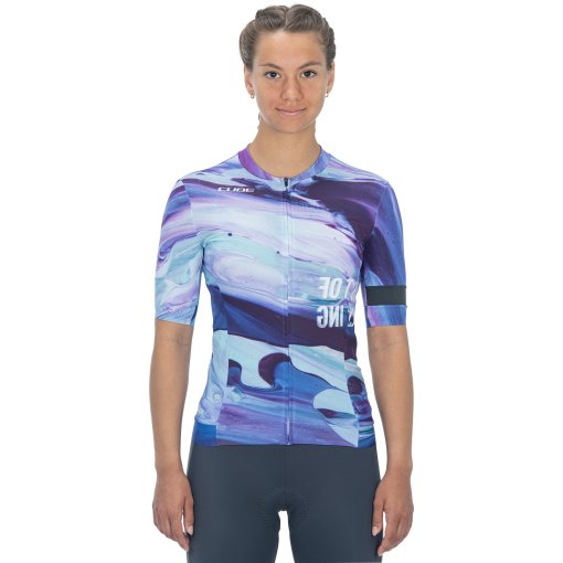 Immagine prodotto da CUBE Maglia a Maniche Corte Donna - BLACKLINE ART - pattern