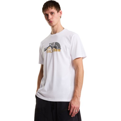 Photo produit de The North Face Mountain Line Regular Graphic T-shirt pour hommes - TNF White