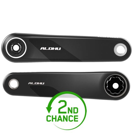 Produktbild von Rotor ALDHU Carbon Kurbelarme - schwarz - B-Ware