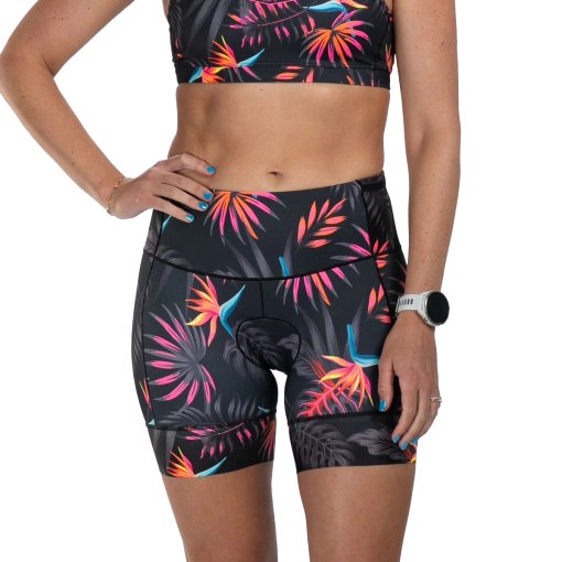 Foto de ZOOT Culotte Triatlón Mujer - LTD 6&quot; - tropical magic