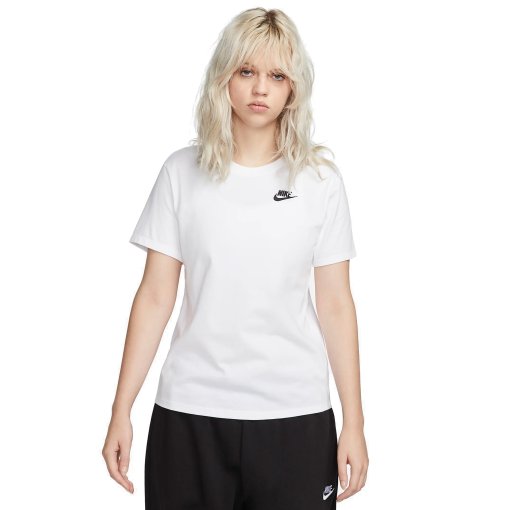 Foto de Nike Camiseta Mujer - Sportswear Club Essentials - blanco DX7902-100