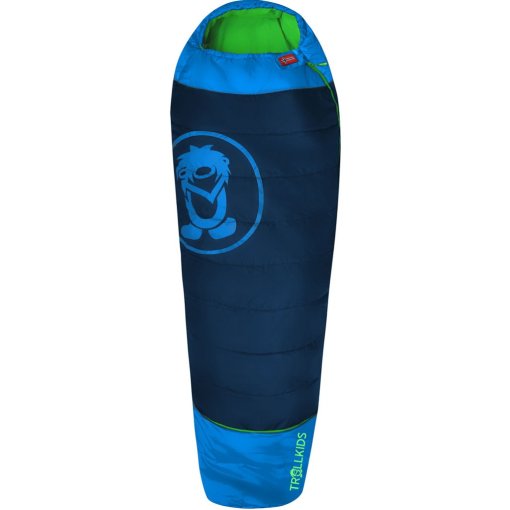 Foto de Trollkids Saco de Dormir Niño - Fjell Dreamer Extendable - Navy/Medium Blue/Green